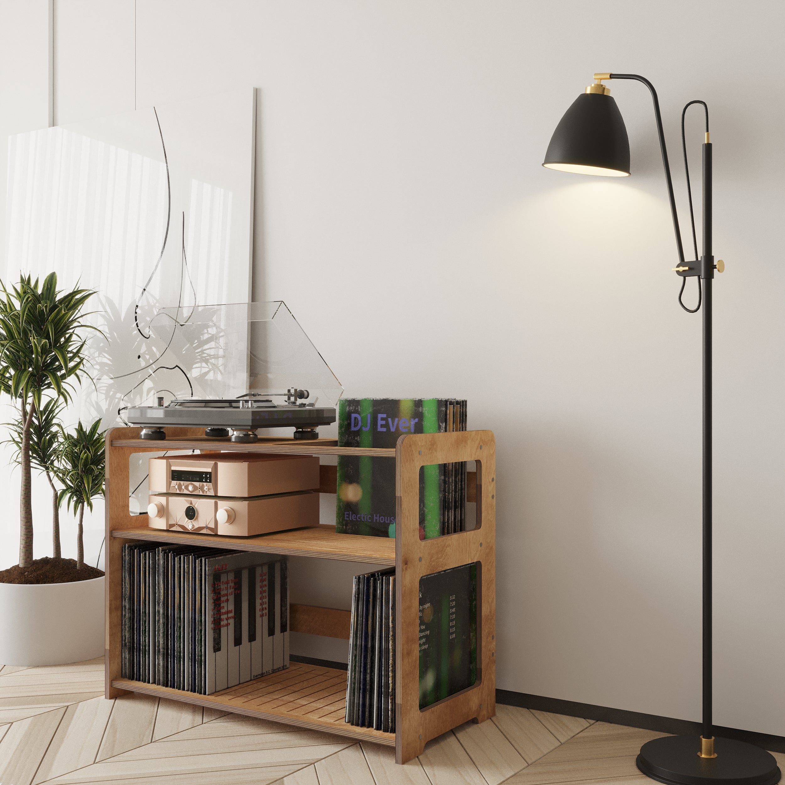 Harmony Record Player Stand