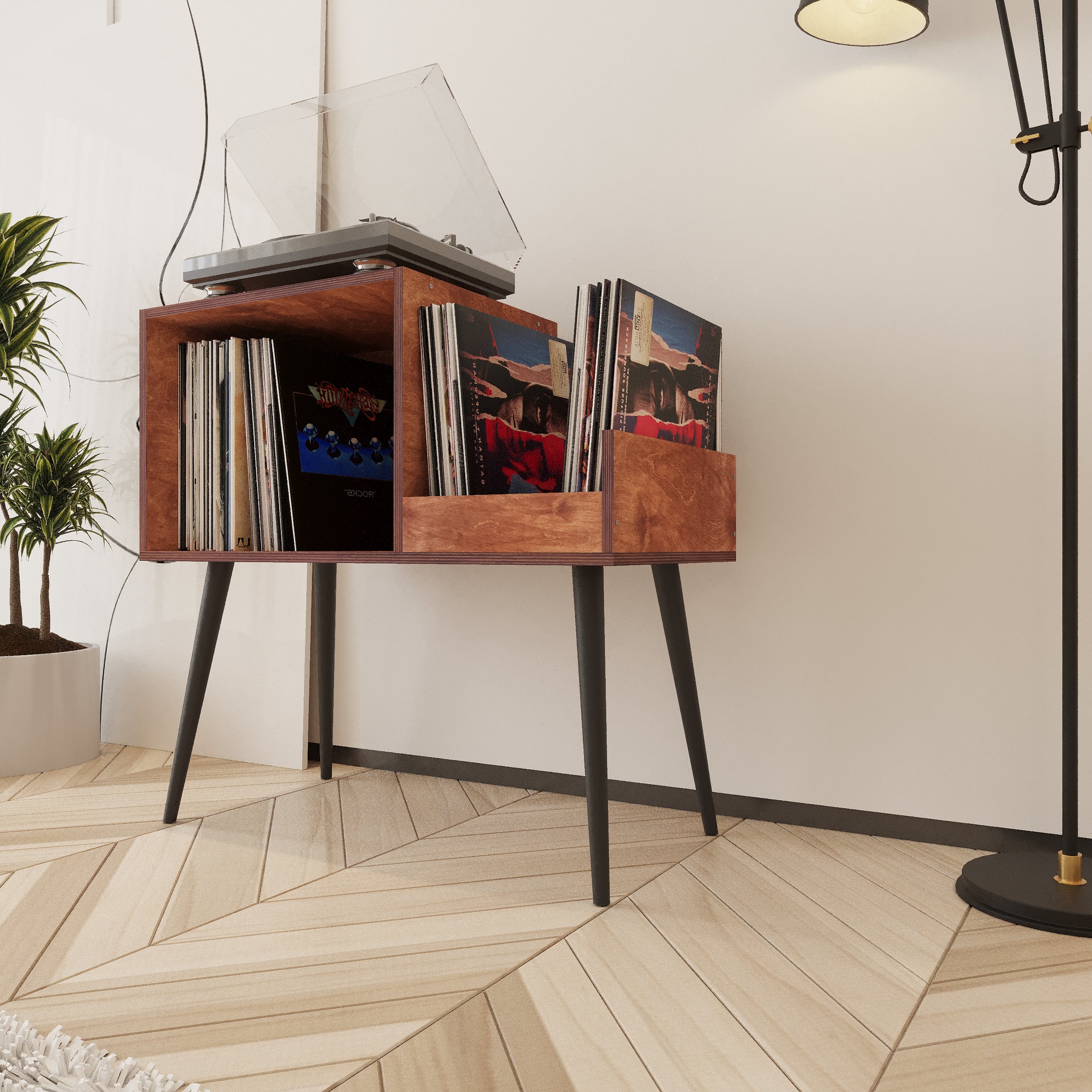 Serenade Meuble Vinyle & Rangement Vinyle