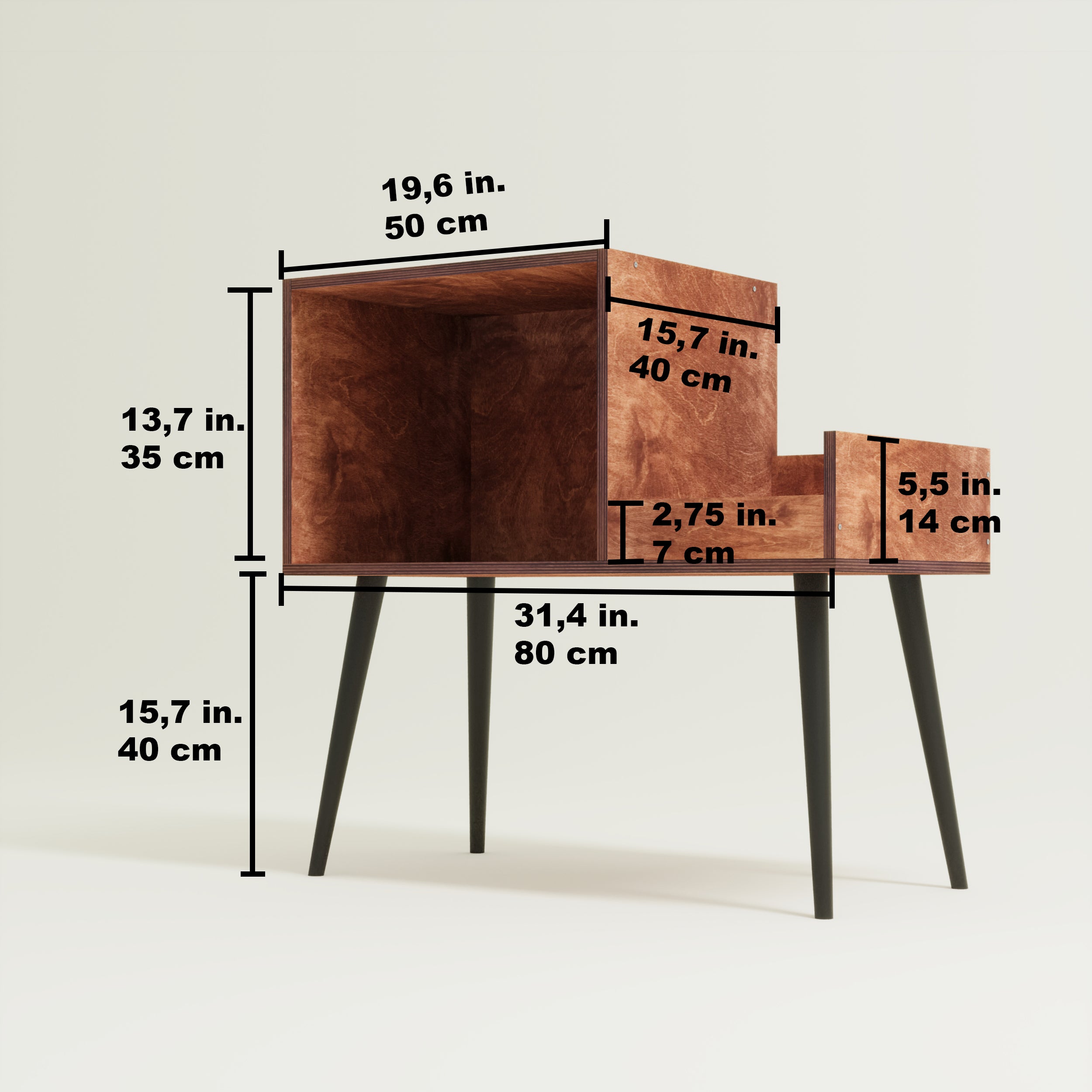 Serenade Meuble Vinyle & Rangement Vinyle