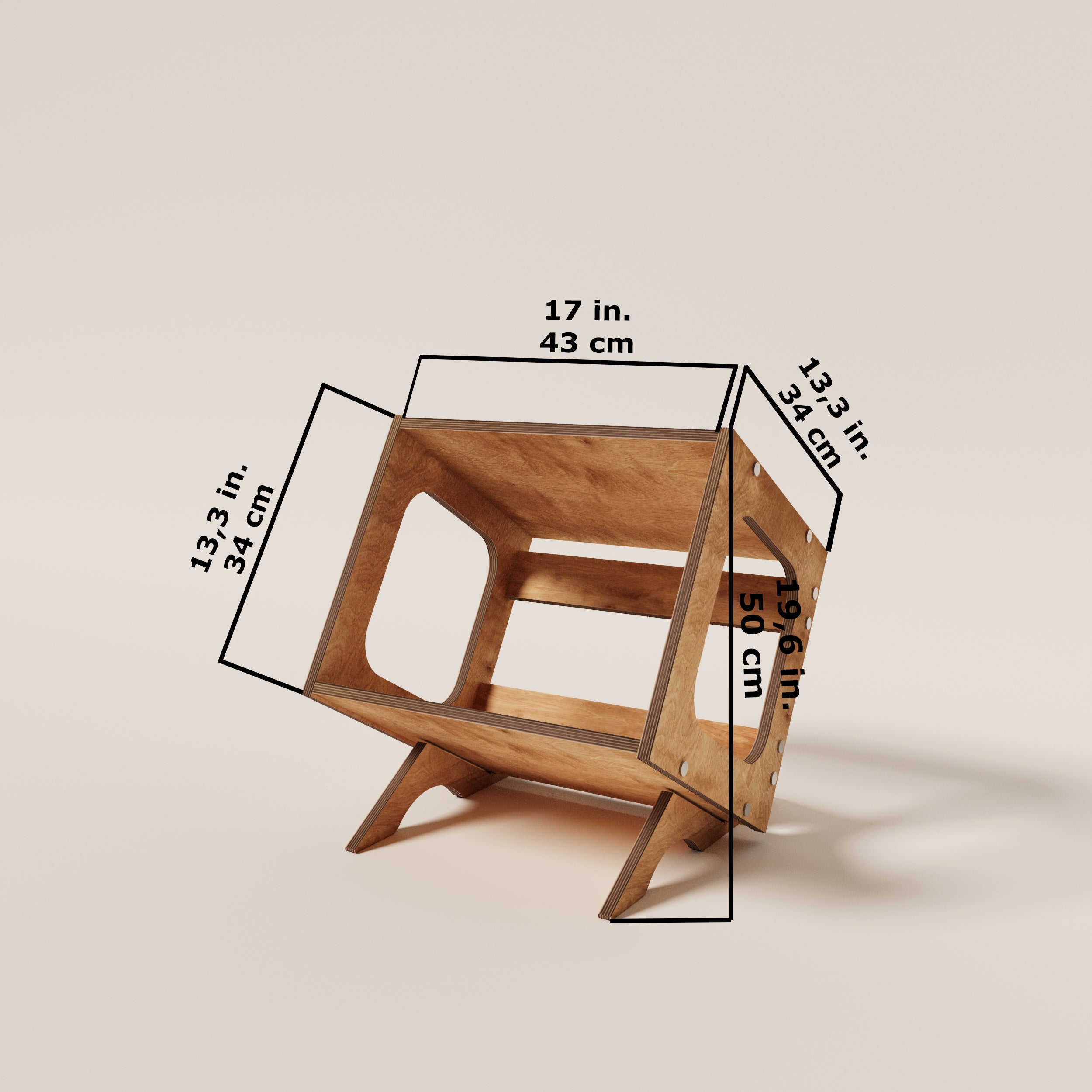 Overture Vinyl Record Storage Cabinet