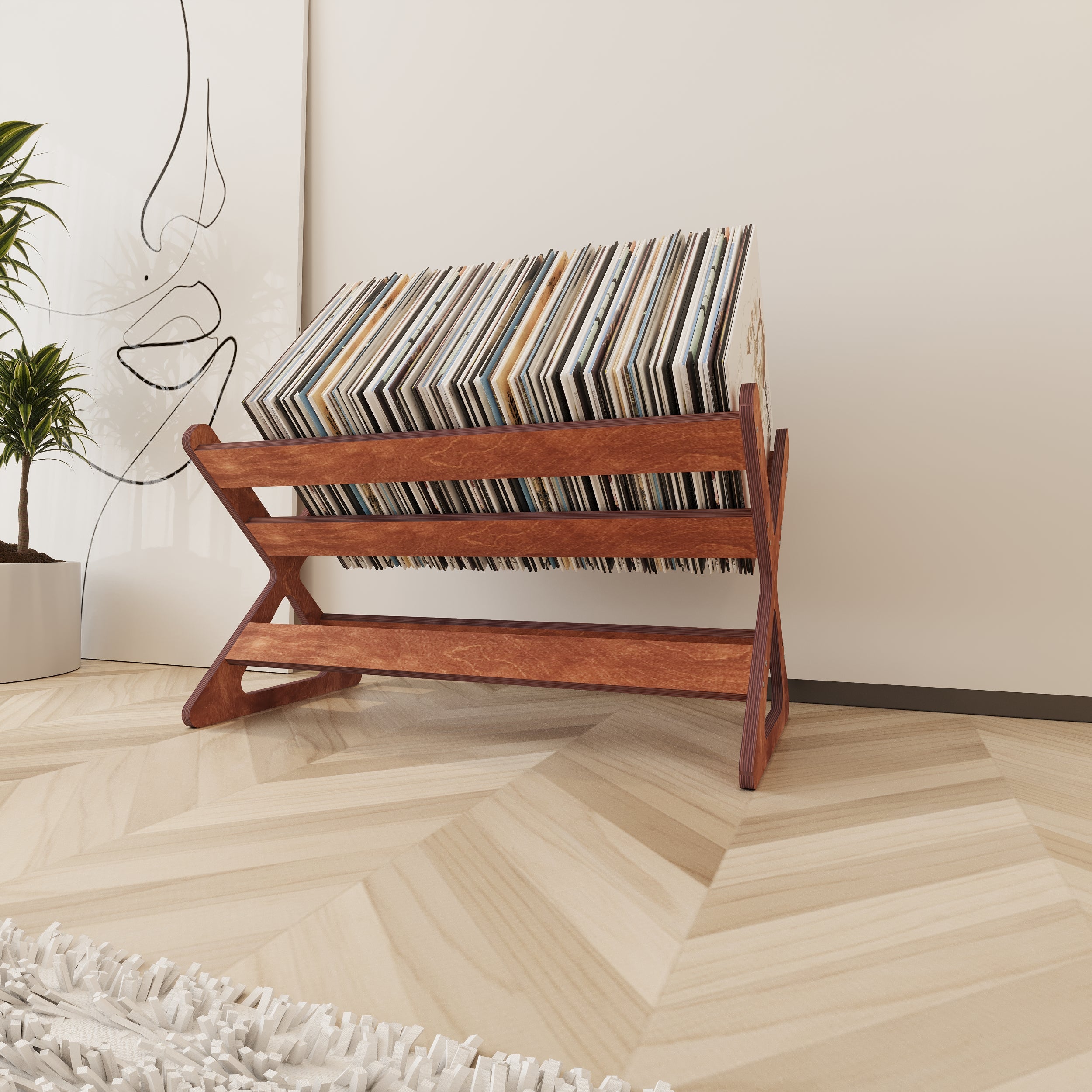 Strum Vinyl Record Storage - Vinyl Holder