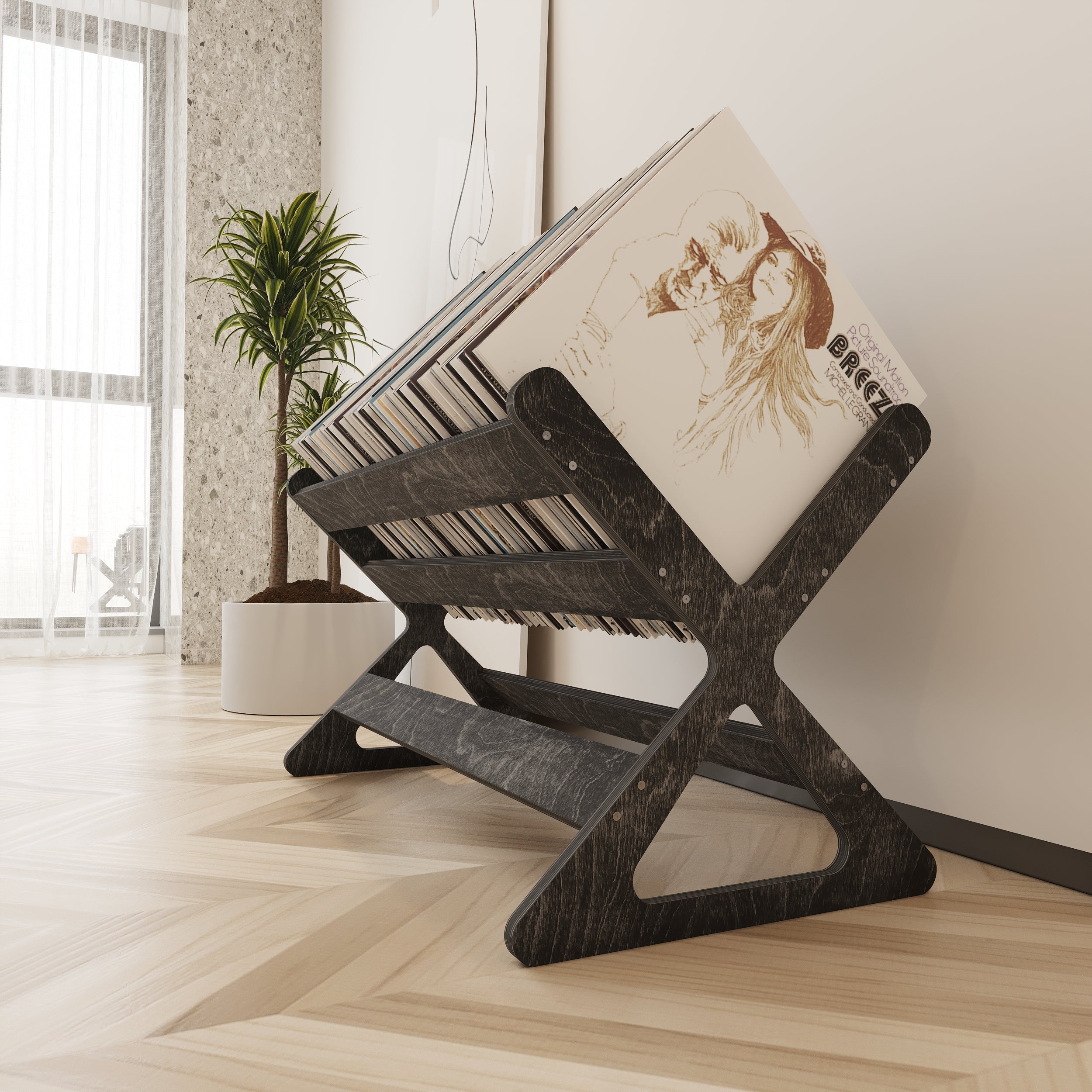 Strum Vinyl Record Storage - Vinyl Holder