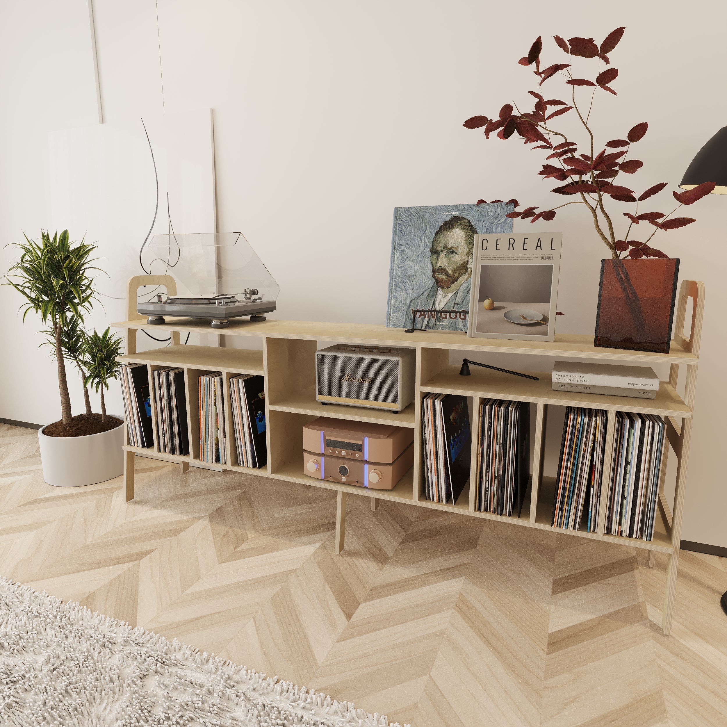 Verselet Record Player Console