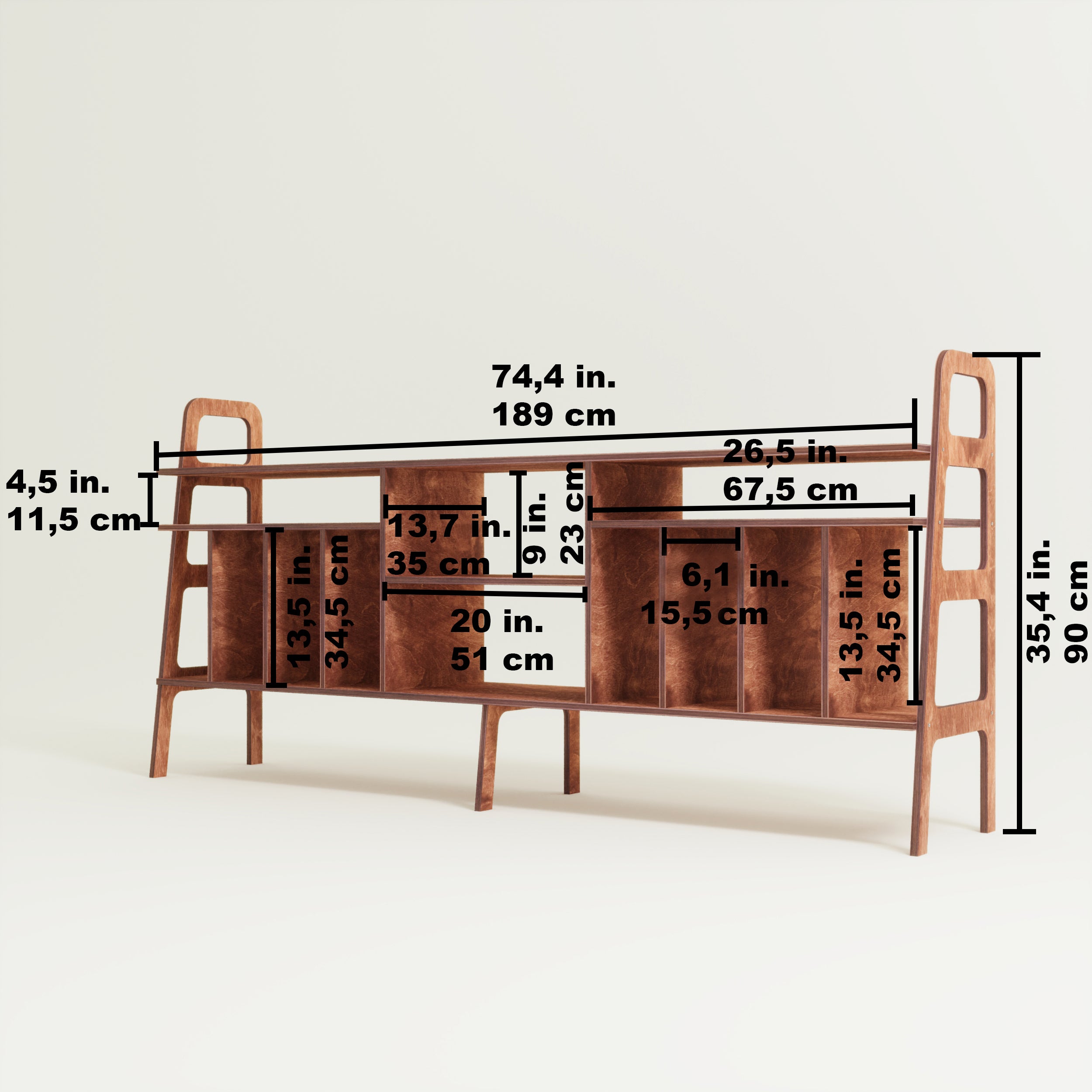 Verselet Record Player Console