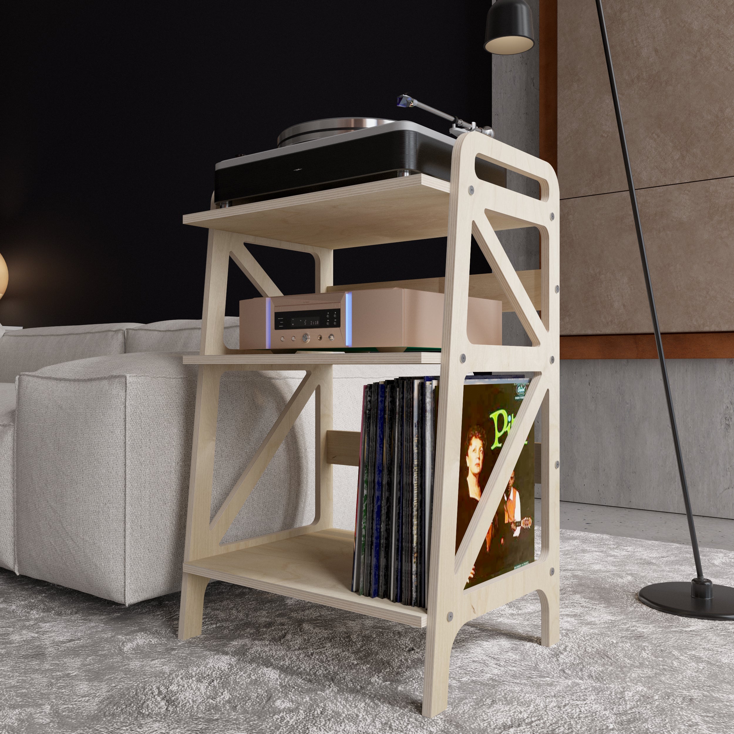 Crescendo Meuble Vinyle