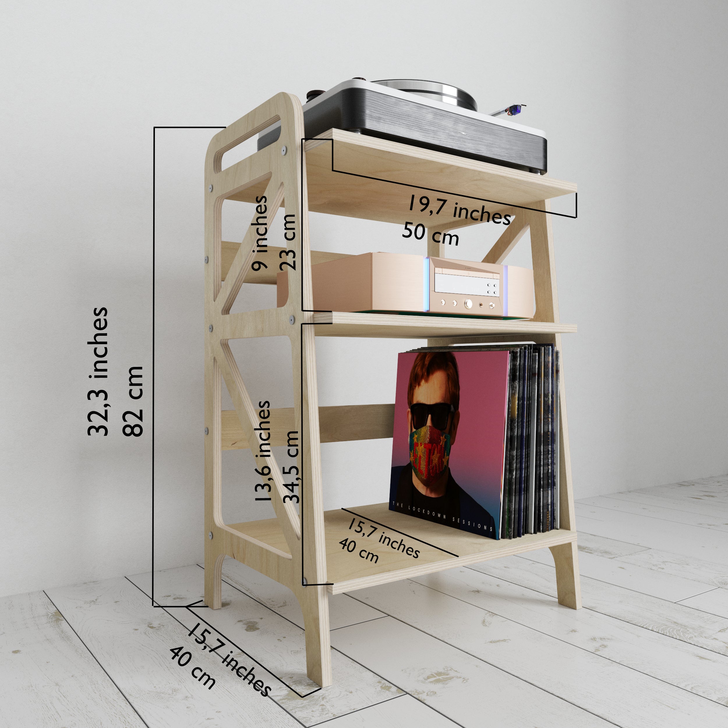 Crescendo Meuble Vinyle