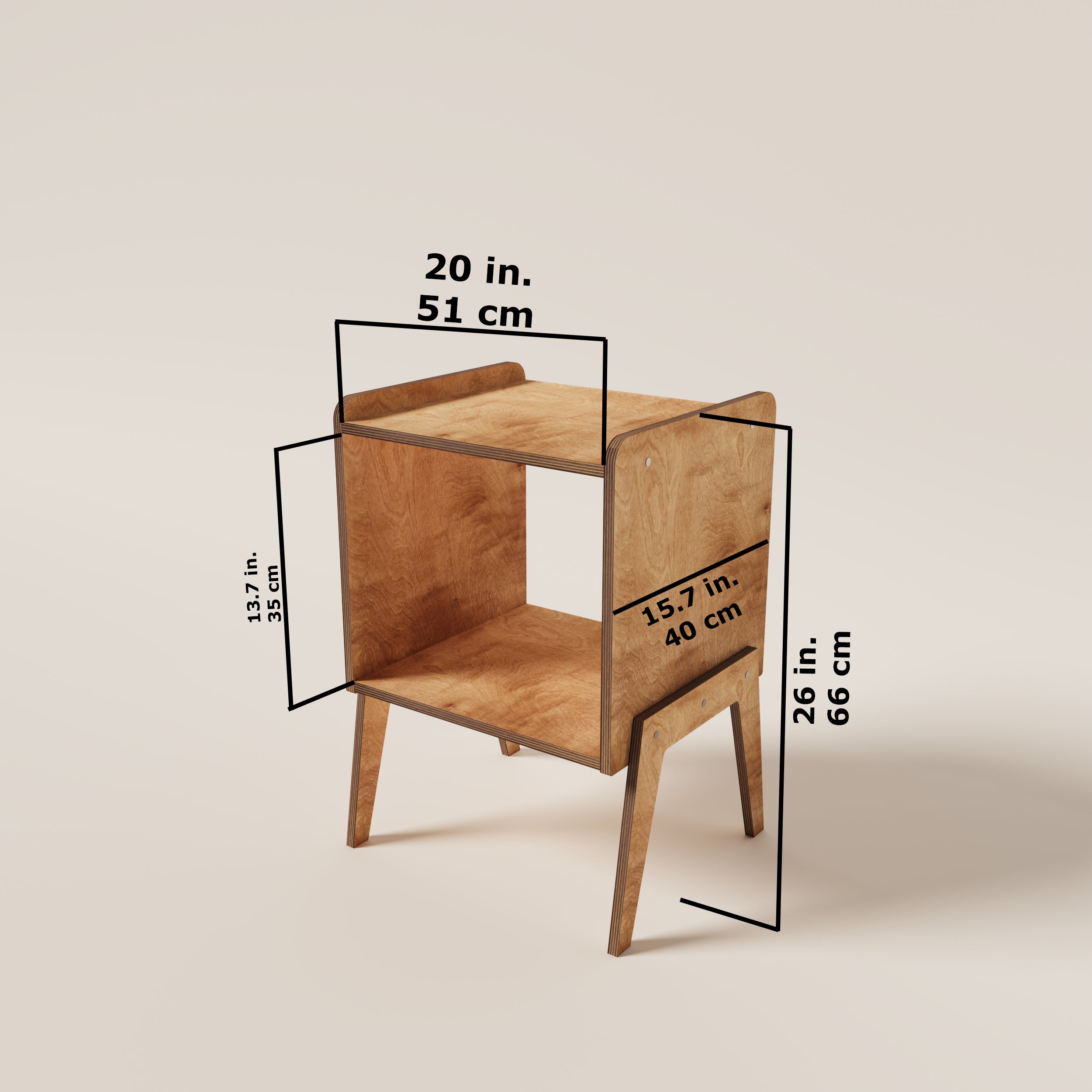 Serenade Meuble Vinyle & Rangement Vinyle