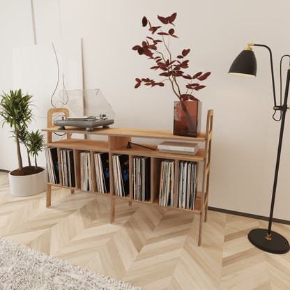 Buzz Record Player Stand Furniture With Storage