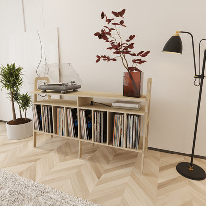 Buzz Record Player Stand Furniture With Storage