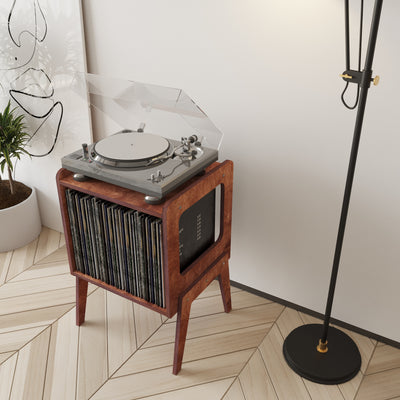 Chord Record Player Stand & Vinyl Storage - Furonic