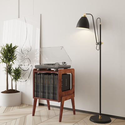 Chord Record Player Stand & Vinyl Storage - Furonic