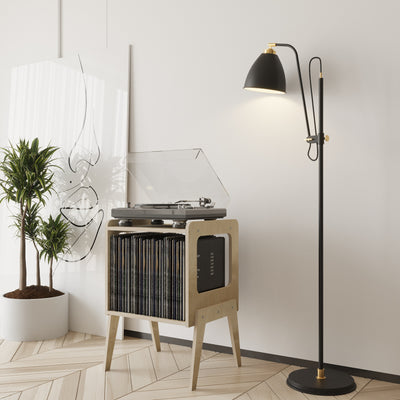 Chord Record Player Stand & Vinyl Storage - Furonic