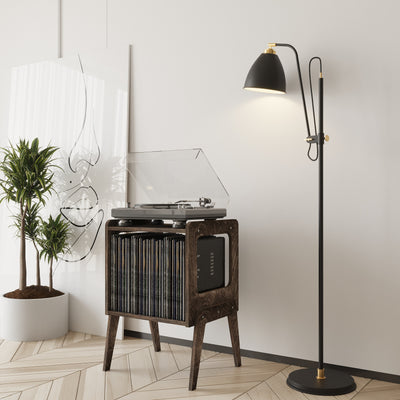 Chord Record Player Stand & Vinyl Storage - Furonic