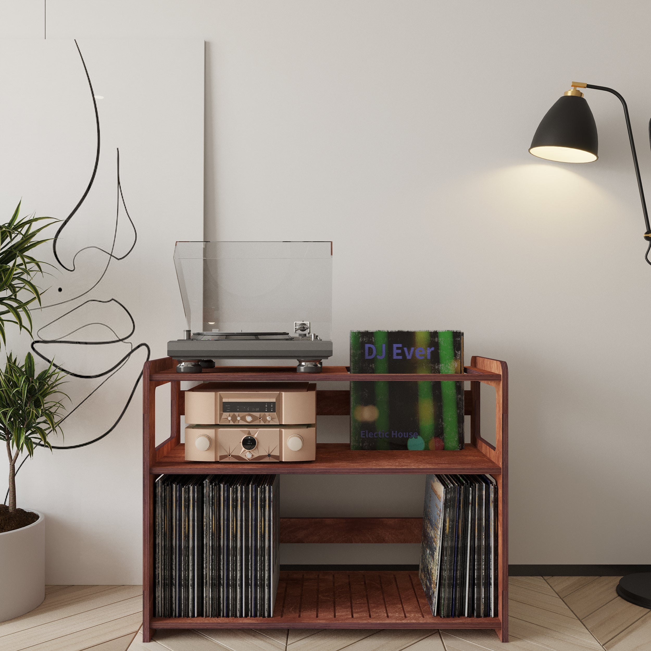 Harmony Record Player Stand