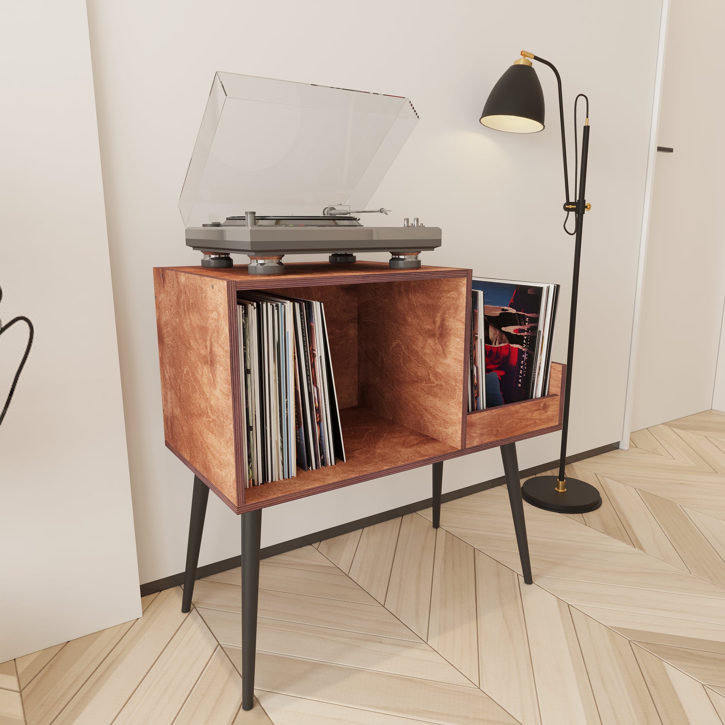 Serenade Meuble Vinyle & Rangement Vinyle
