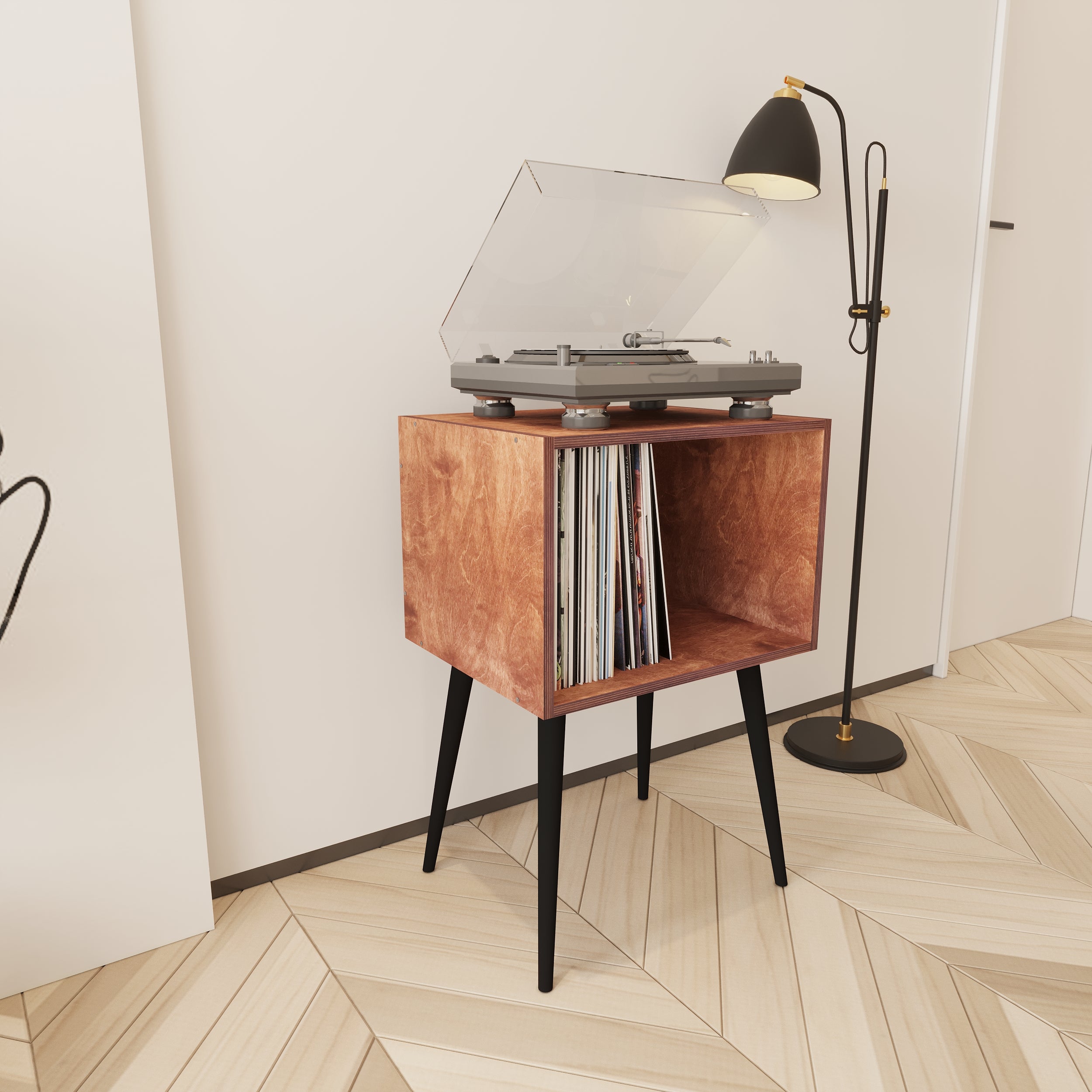 Serenade Meuble Vinyle & Rangement Vinyle