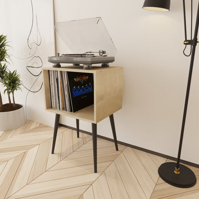 Minuet Turntable Stand & Vinyl Storage - Furonic