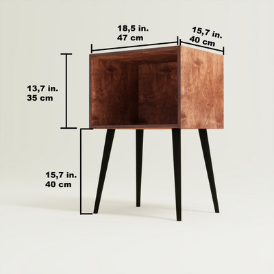 Minuet Turntable Stand & Vinyl Storage - Furonic