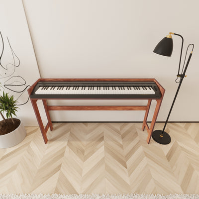 Muse Wooden Keyboard & Piano Stand - Furonic
