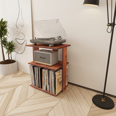Octave Turntable Stand With Storage - Furonic