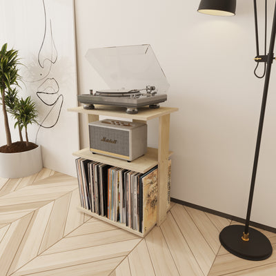 Octave Turntable Stand With Storage - Furonic
