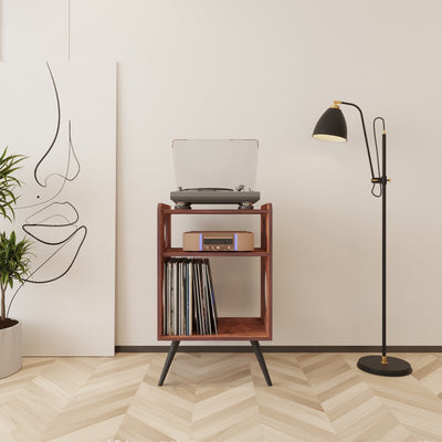 Pluck Record Player Stand With Storage - Furonic