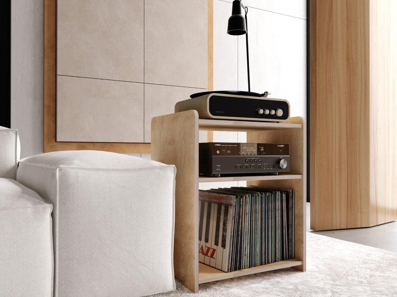 Prelude Record Player Stand With Storage