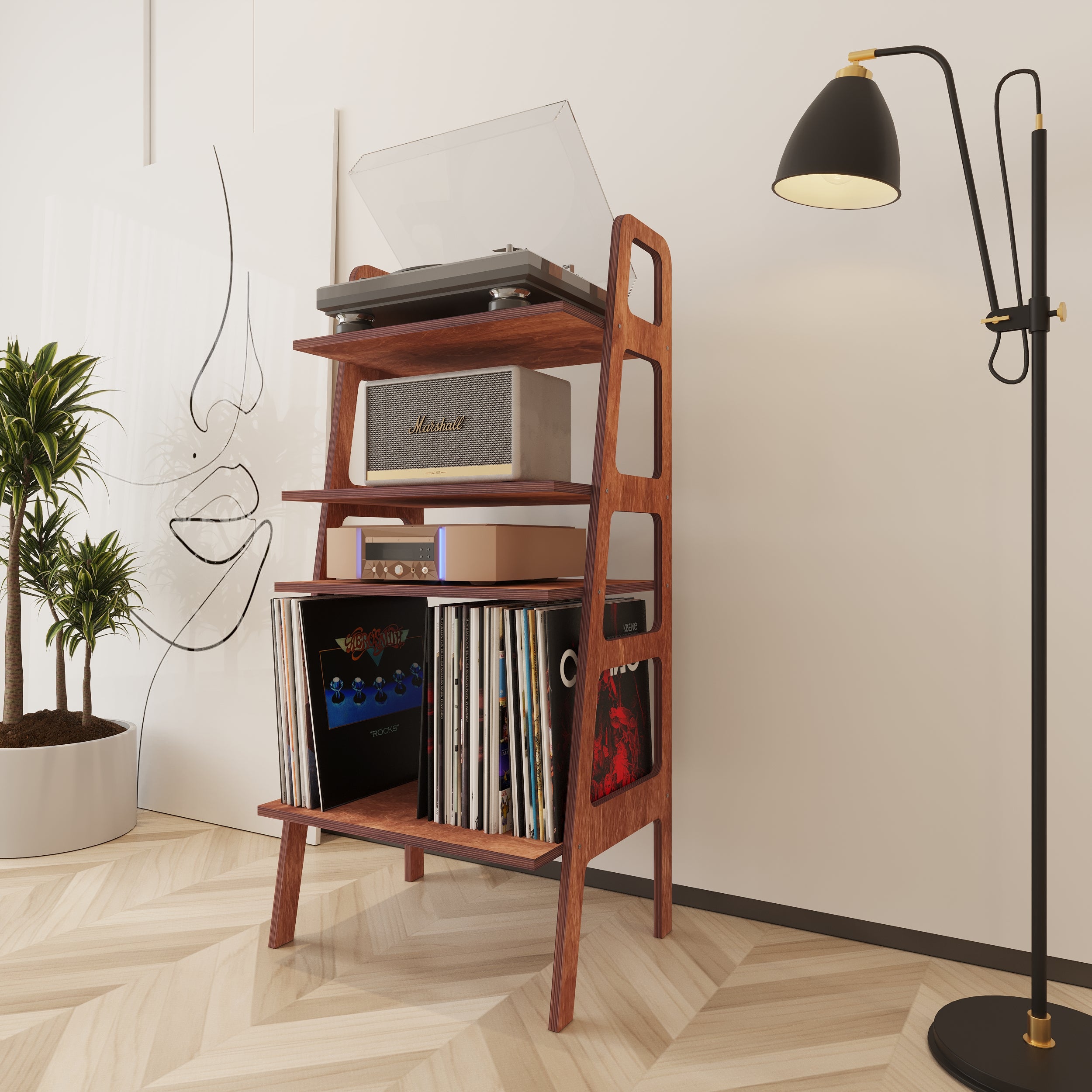 Crescendo Meuble Vinyle