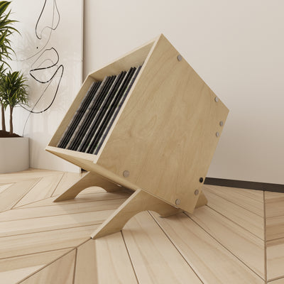 Vivace Vinyl Record Storage Cabinet - Furonic