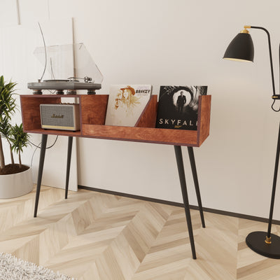 Waltz Turntable Stand With Storage - Furonic