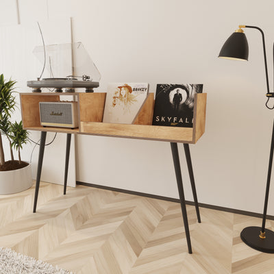 Waltz Turntable Stand With Storage - Furonic