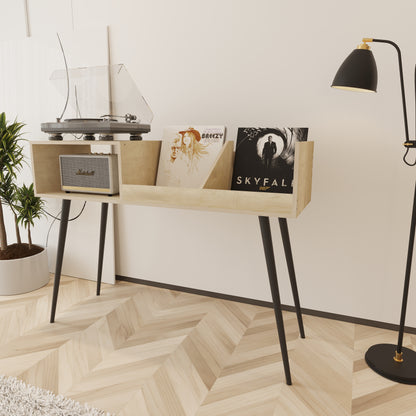 Waltz Turntable Stand With Storage