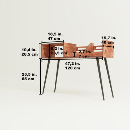 Waltz Turntable Stand With Storage