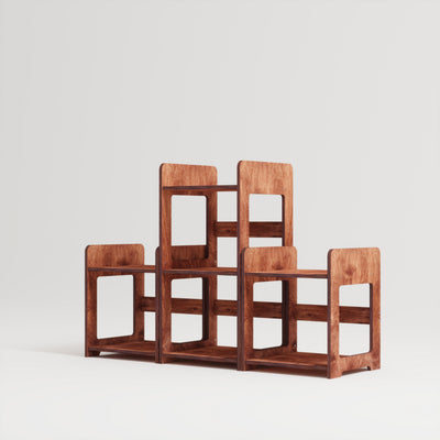 Crest Record Player Stand With Storage - Furonic