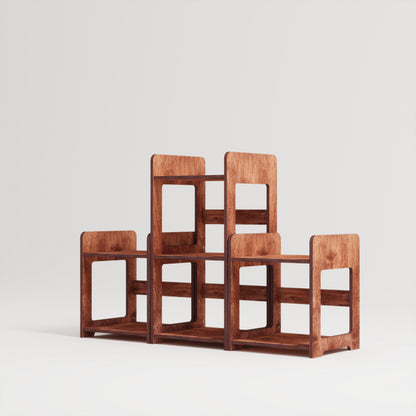 Crest Record Player Stand With Storage