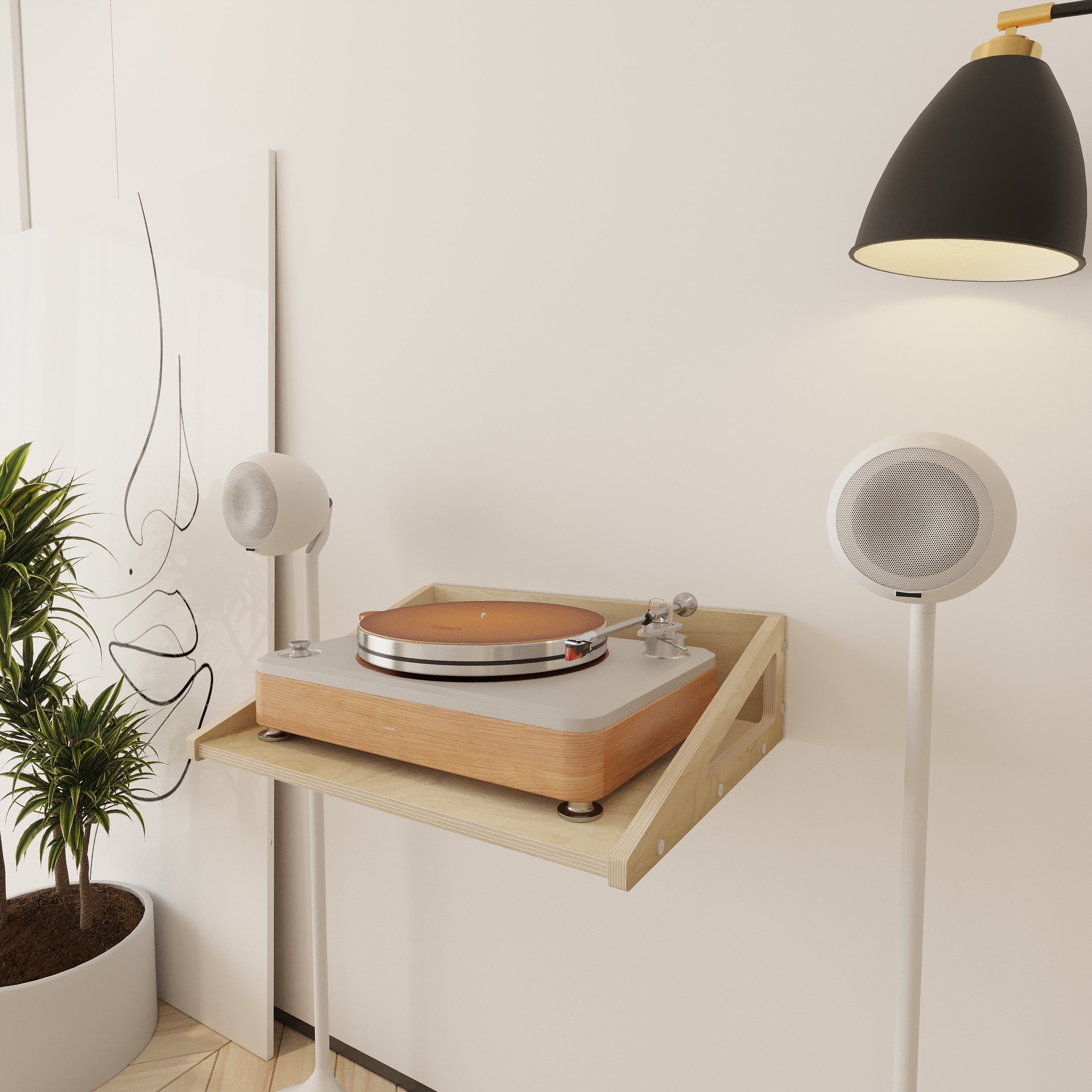Aria Floating Turntable Stand – Furonic