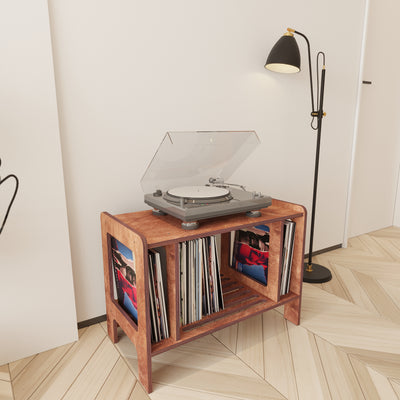 Legato Record Player Stand With Storage - Furonic
