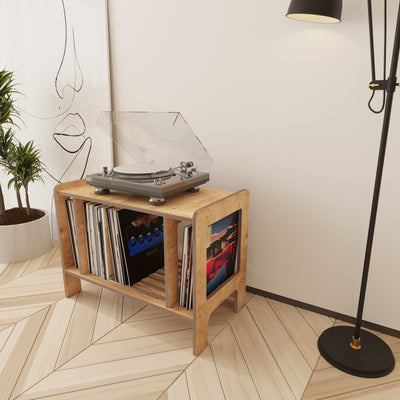 Legato Record Player Stand With Storage - Furonic