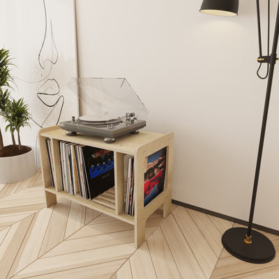 Legato Record Player Stand With Storage - Furonic