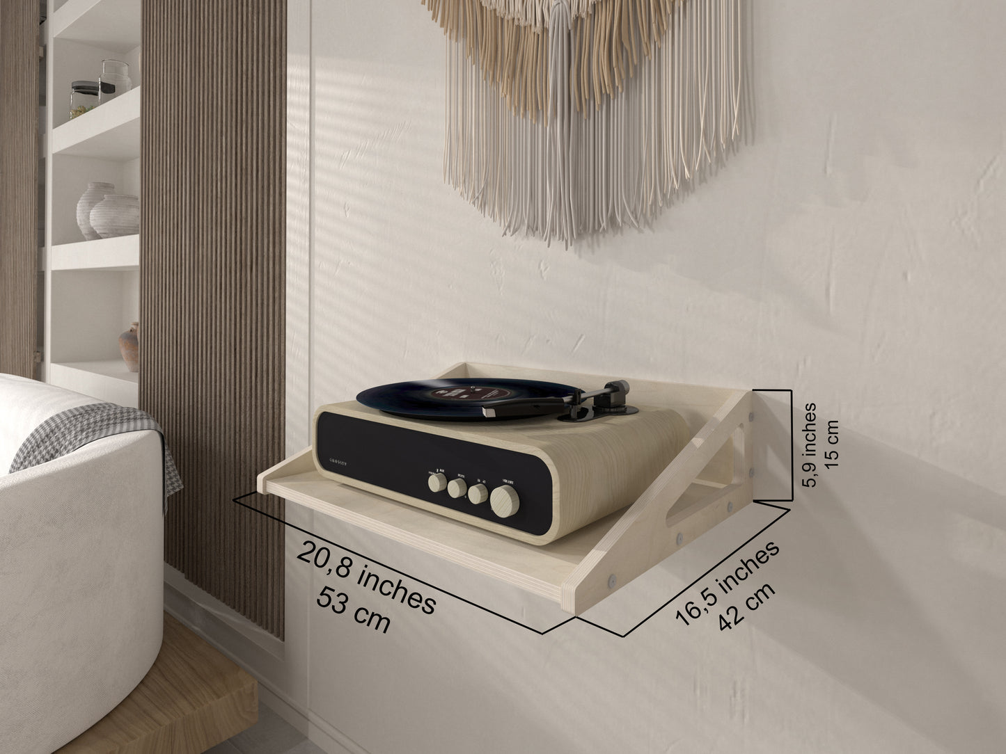 Aria Floating Turntable Stand