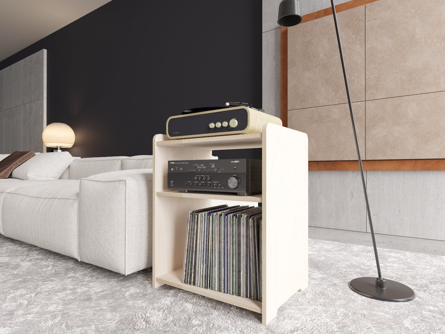 Prelude Record Player Stand With Storage