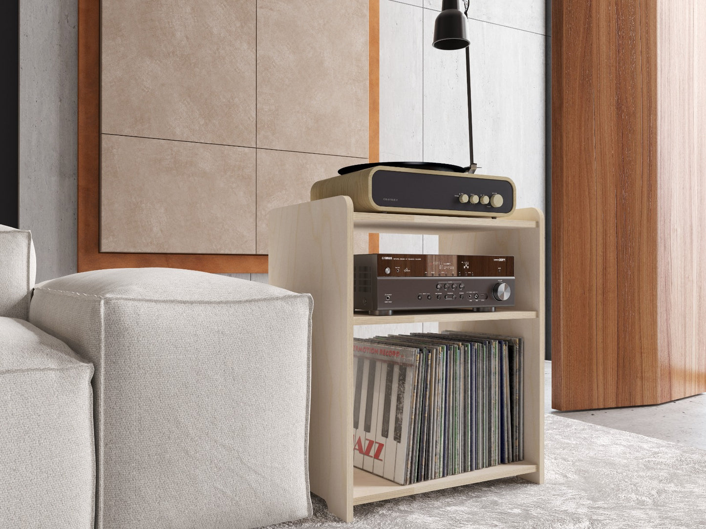 Prelude Record Player Stand With Storage