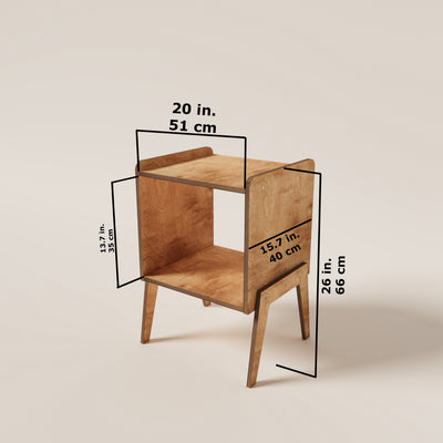 Serenade Record Player Stand & Vinyl Storage - Furonic