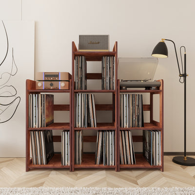 Skyline Record Player Stand Stand With Storage - Furonic
