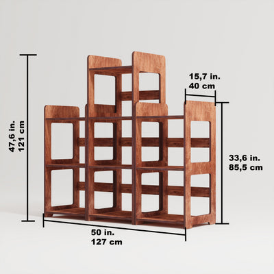 Skyline Record Player Stand Stand With Storage - Furonic