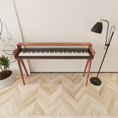 Spinette Wooden Keyboard & Piano Stand