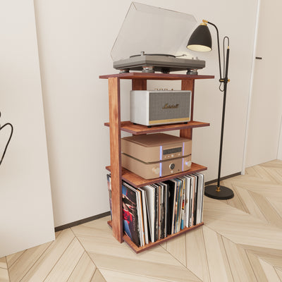 Timbre Turntable Stand With Storage - Furonic