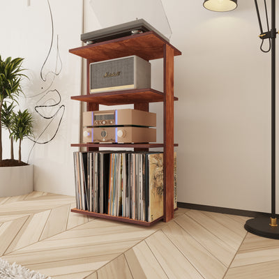 Timbre Turntable Stand With Storage - Furonic