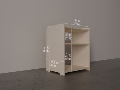 Prelude Record Player Stand With Storage - Furonic